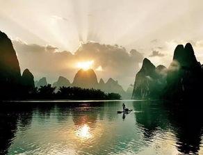 明星们来桂林旅游,明星足迹下的山水画卷