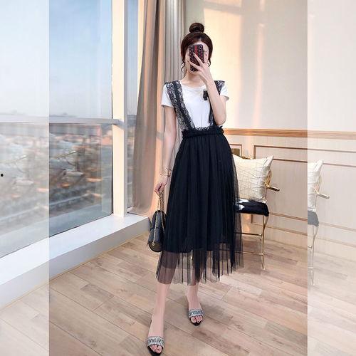 女连衣裙网红套装图,时尚与舒适的完美融合